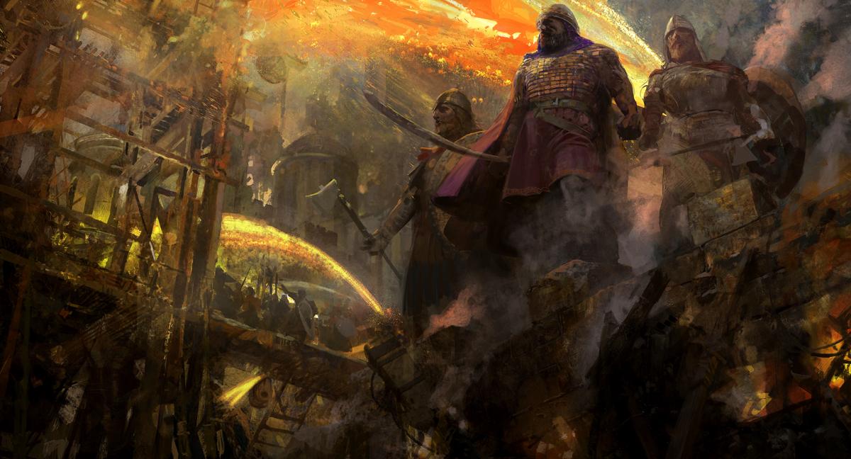 Age of Empires 4 Byzantines artwork.